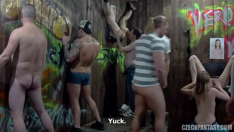 Czech Redhead Tattooed Bitches 11