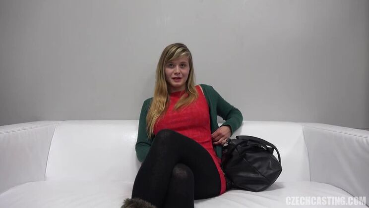 Czech Casting Andrea Blonde