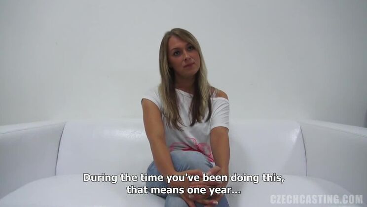 Renata, the Blonde Czech Girl