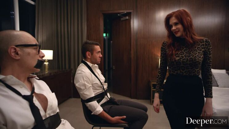 Taboo Muse - Maitland Ward’s Big Tits Bounce in Cowgirl