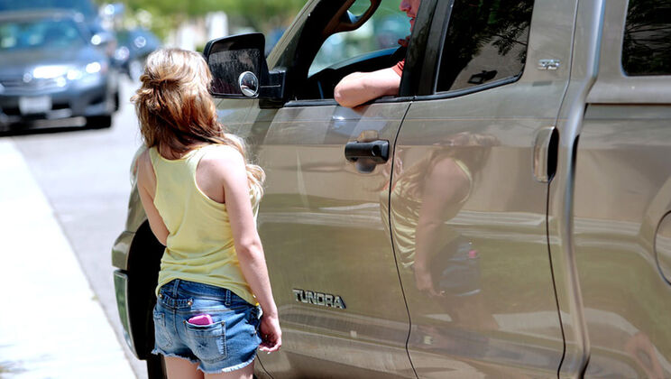 Petite Teen Girl with Big Appetite