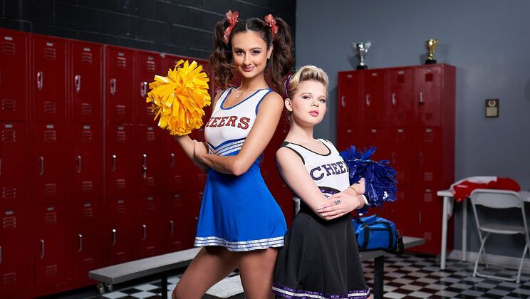 [WebYoung] - Hairy Cheerleaders Have Lesbian Sex