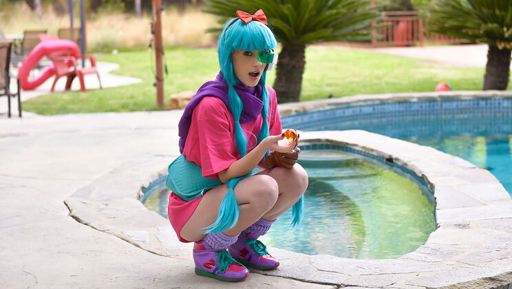 Teen Girl Gets Pounded by Dragon Ball Cock