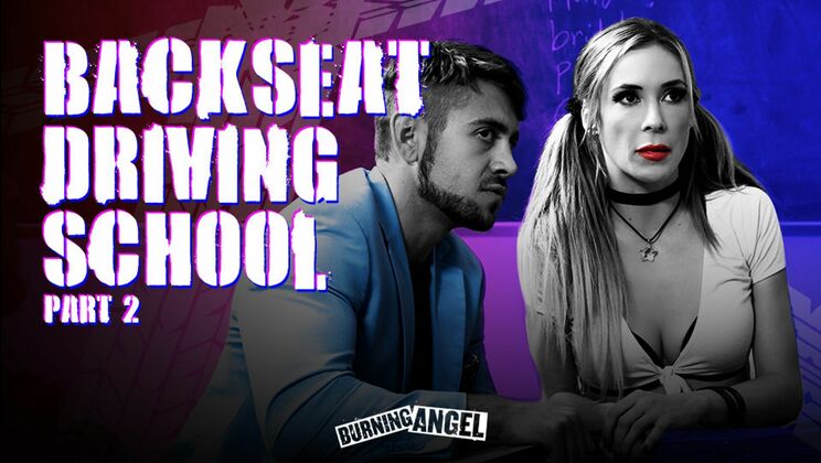 Backseat Driving School: Aiden Gets Fucked