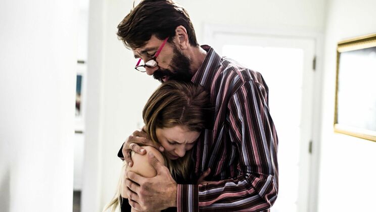 [PureTaboo] - Stepdad's Deepthroat with Hairy Blonde Stepdaughter