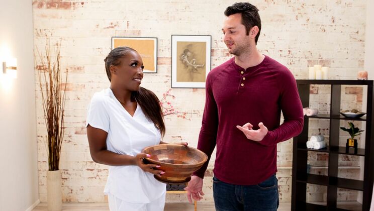 Don't You Look Familiar? Interracial Fuck