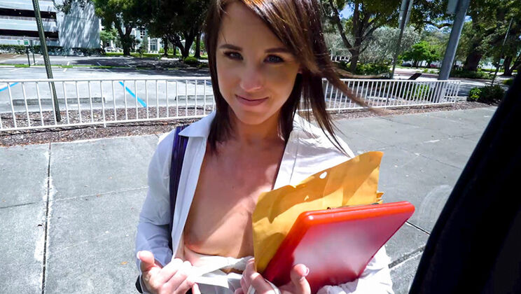 Riley Jacobs Sucks Dick And Gets Fucked