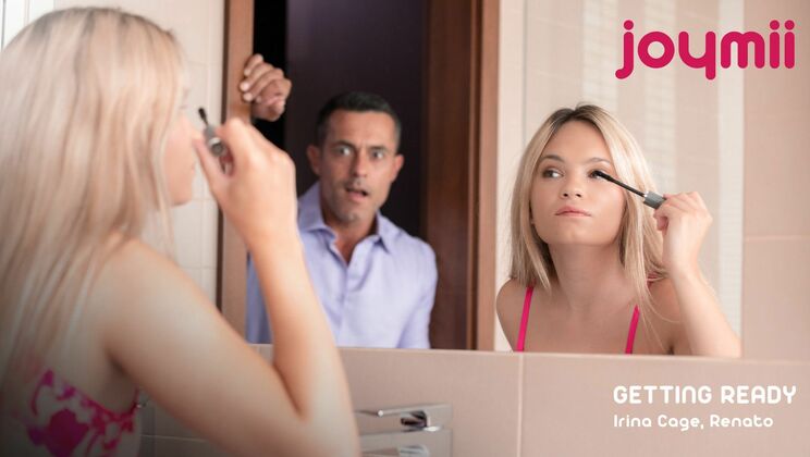 Blonde Babe Irina Cage Gets Ready for Sex