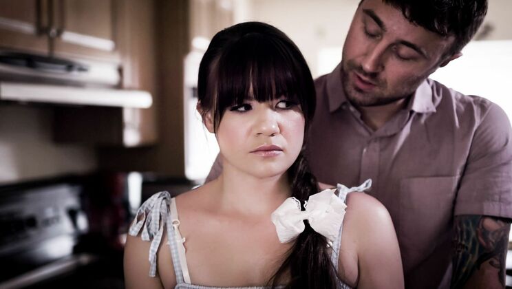 Teen Brunette Alison Rey's Erotic Fingering