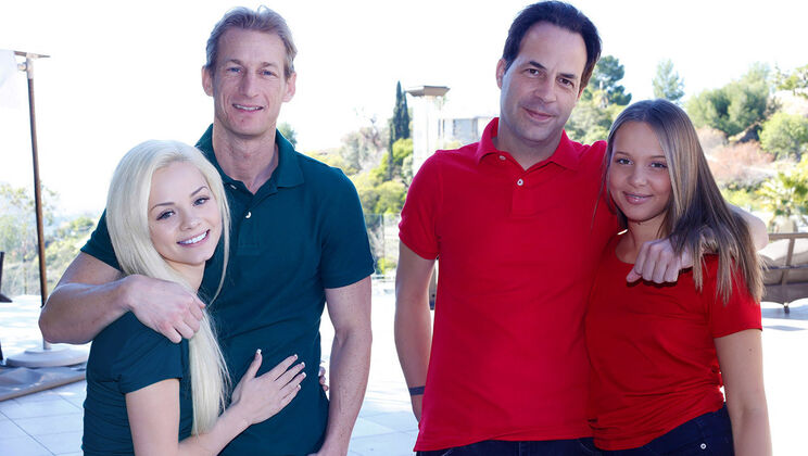 [DaughterSwap] - Vacation Weekend Foursome - Stepdad & Stepdaughter Taboo Fun - Ryan Mclane - Liza Rowe - Elsa Jean - Eric John