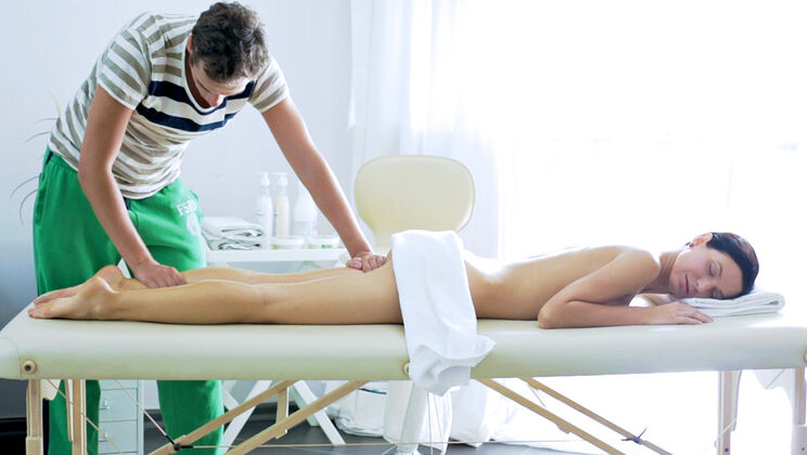 Teen Massage with the New Guy