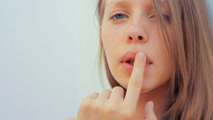 Masturbating with Stockings