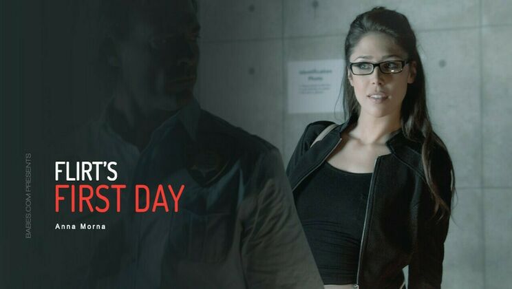 Blowjob Debut with Brunette Anna