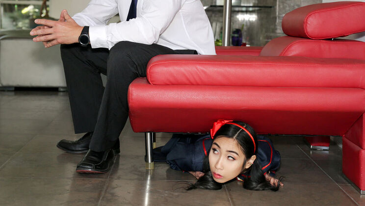 Teeny Asian With A Slender Cut