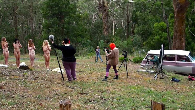 Redhead and Blonde Intimate Moment