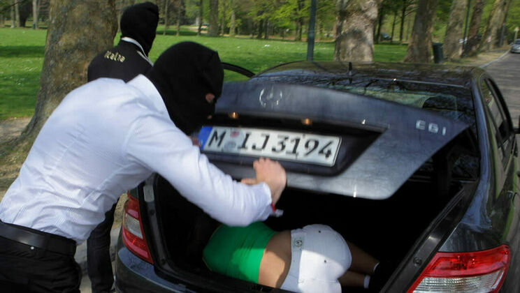 Brunette Debbie White in Hardcore Scene