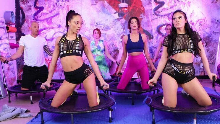 Big Tits & Small Tits Team Up for Black Cock