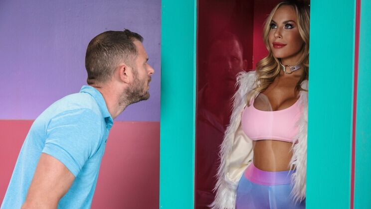 Wet and Oiled Sex with Athletic Blonde Babe