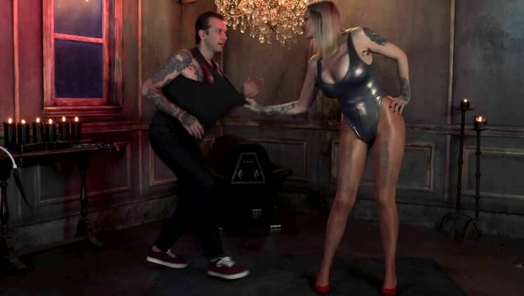 [Submissed] - Hot Secretary in Pantyhose Takes Control