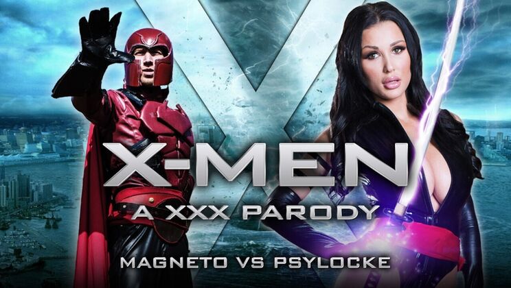 Blonde Psylocke and Brunette Magneto: 69 Action