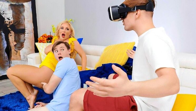 Short Hair Blonde Gets Fucked Hard in VR
