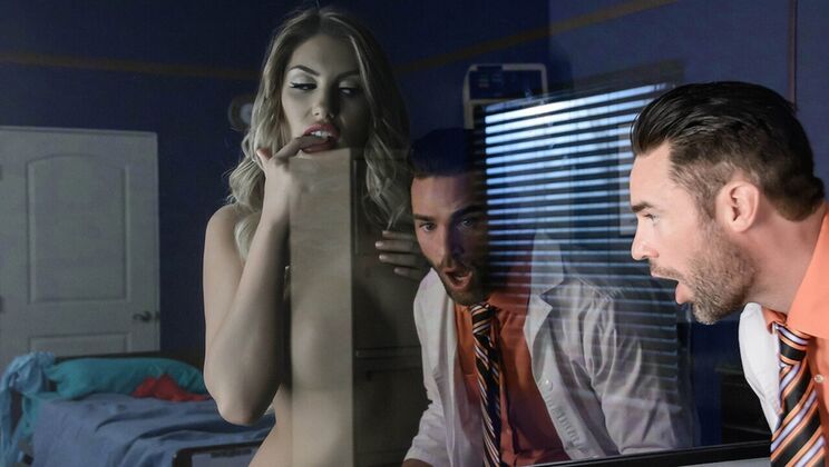 Pussy Fever: Brunette Doctor Fucks Patient in Clinic