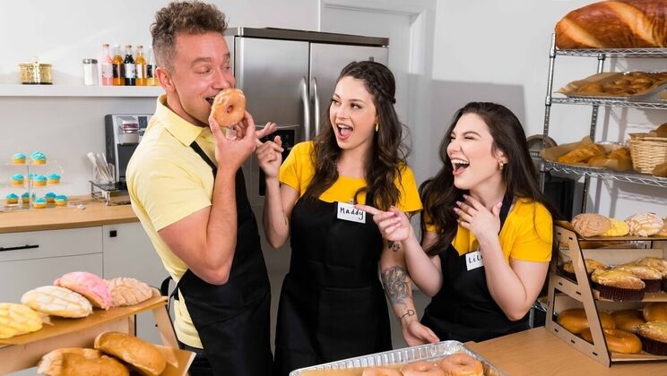 Athletic Lovelies in Standing Doggystyle