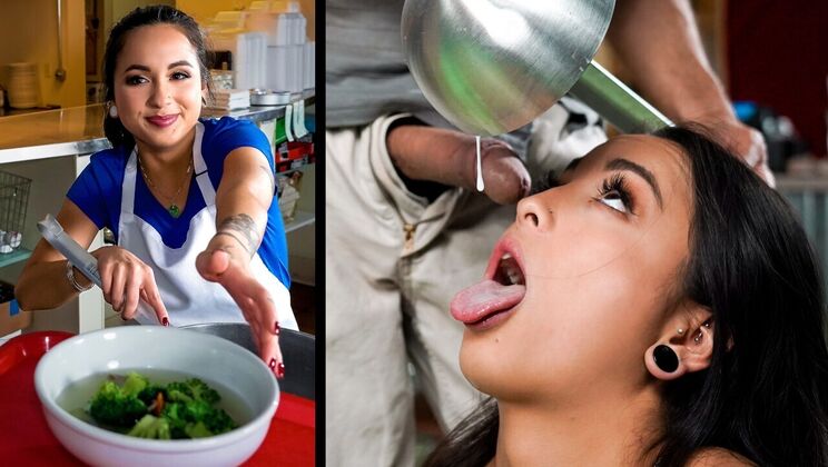 European Guy Fucks Asian Brunette