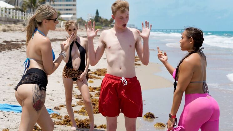 Blowjob Bliss on the Beach with Alicia