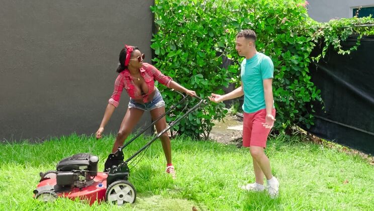 [MilfHunter] - Hot MILF Neighbor Sucks and Rides Big Dick - Naomi Foxxx - Johnny Love