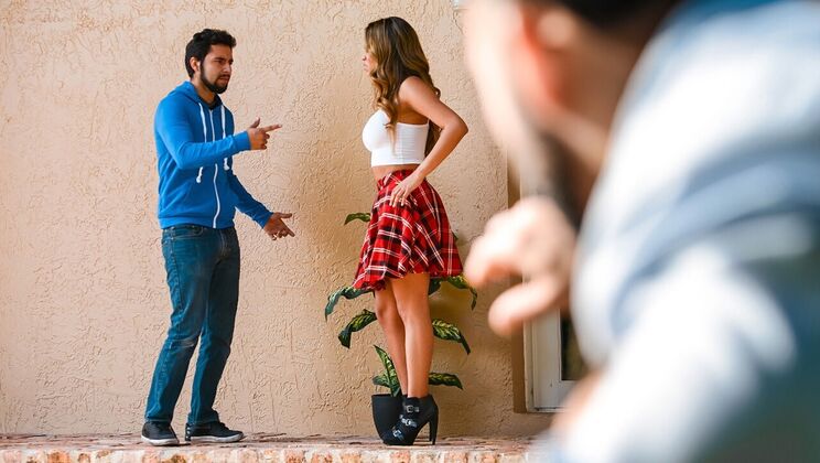 Missionary Sex with Shaved Latina Nicole Rey