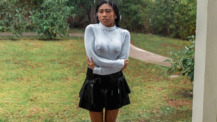 Ricky Johnson Fucks Ember Snow on Rainy Day