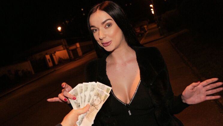 Thong and Stockings Outdoor Sex