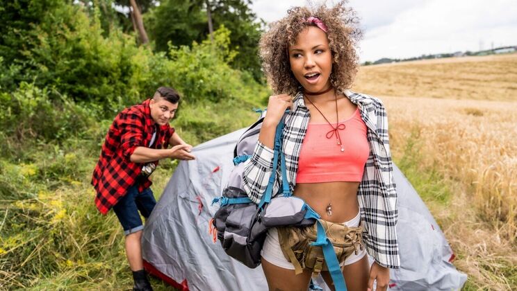 Creampie in the Woods: Romy Indy and Don Diego