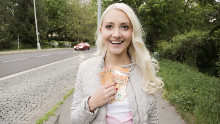 [PublicAgent] - Czech Blonde Takes Big Cock in Doggystyle