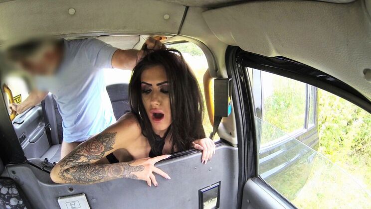 Anal Creampie for Brunette's Cheating