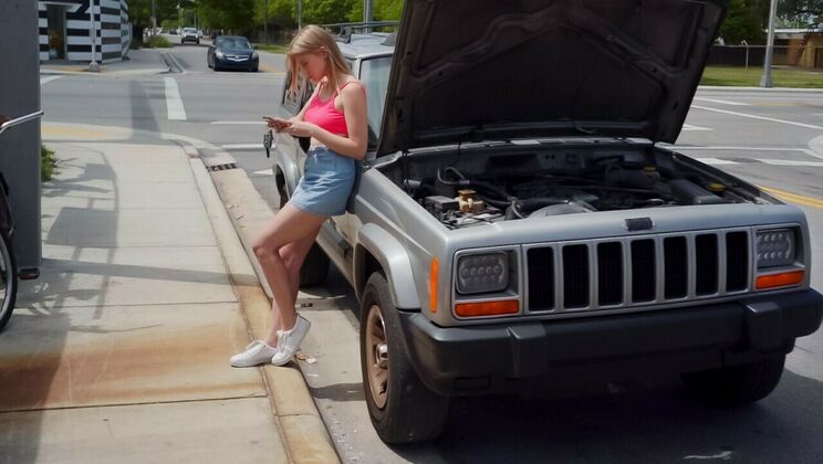 Melody Marks Rides Brick Danger's Big Dick