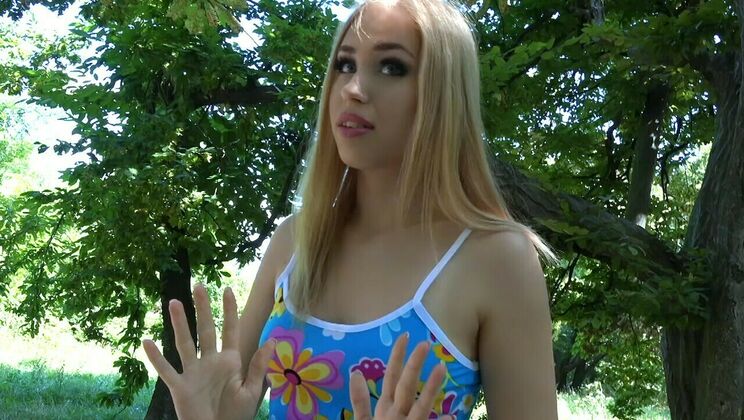 Hot European Blonde's Amateur Tape