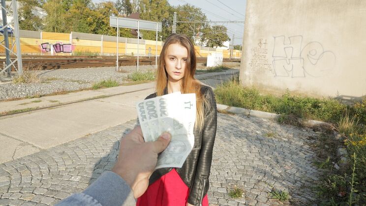 [PublicAgent] - Outdoor Blowjob and Standing Doggystyle - Thomas Hyka - Adelle Unicorn