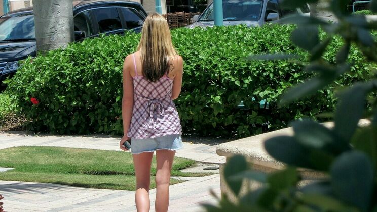 Heidi and Bruno Fuck Outdoors in the Doggystyle