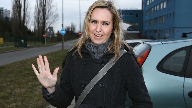 Blonde Lina Cors Fucks in Public Place