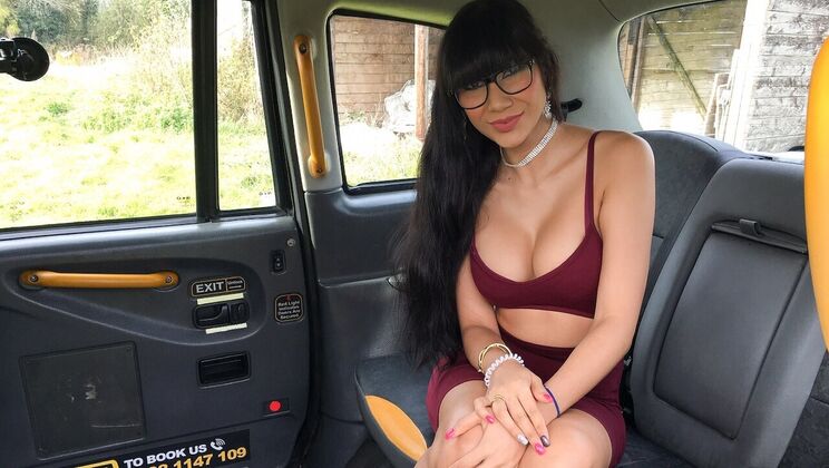 [FakeTaxi] - Mexican Outdoor Sex with Cum on Tits
