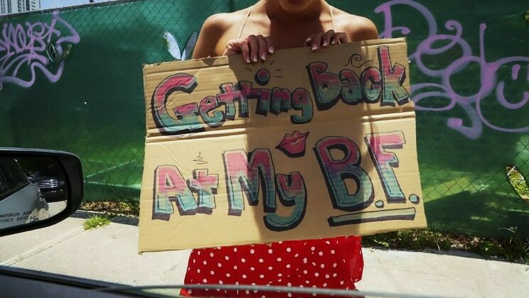 [StrandedTeens] - Outdoor Handjob for a Blonde