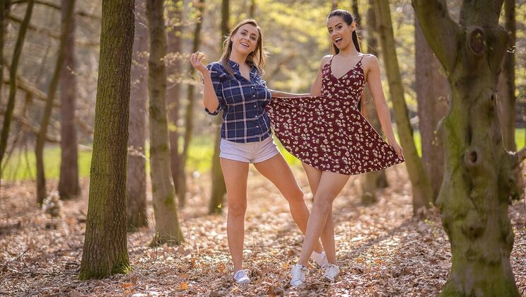 [Lesbea] - Colombian Beauty Licks Feet of Friend in Fetish Fun