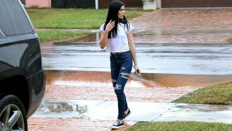 Blonde Bombshell Sucks Huge Dick Outdoors