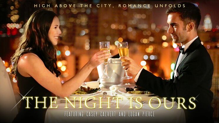 Logan Pierce Fingers and Fucks Shaved Pussy of Casey Calvert