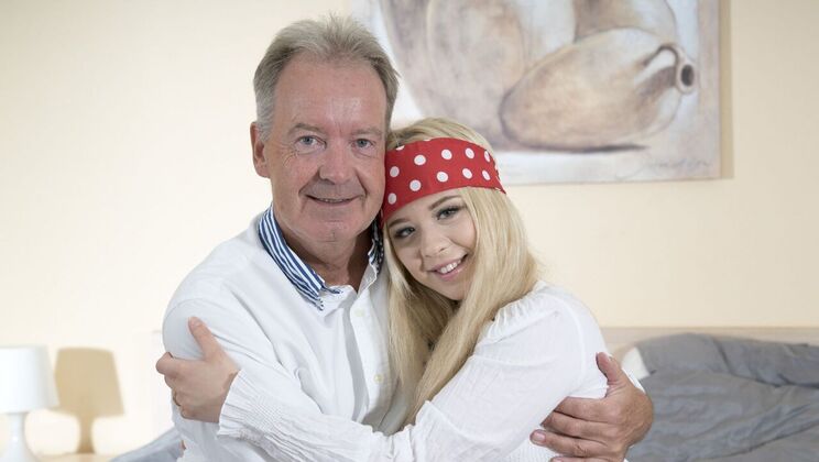 Big Cock Fucks Petite Teen's Tight Pussy