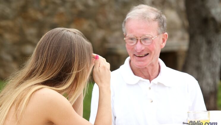 Anal Action with Blonde Nikky Thorne and Cumshot