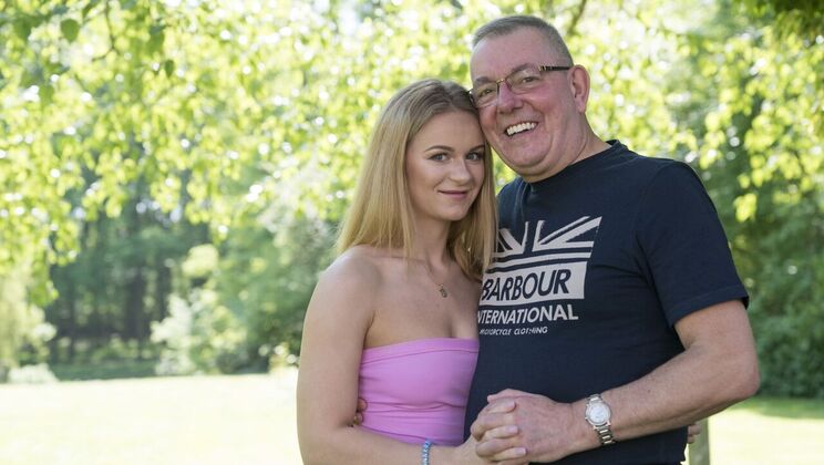 [Oldje] - Blonde Blowjob in the Wet Summer