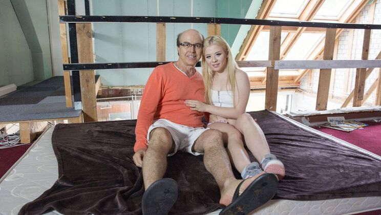 Petite Blonde's 5 Daily Cum Swallowing